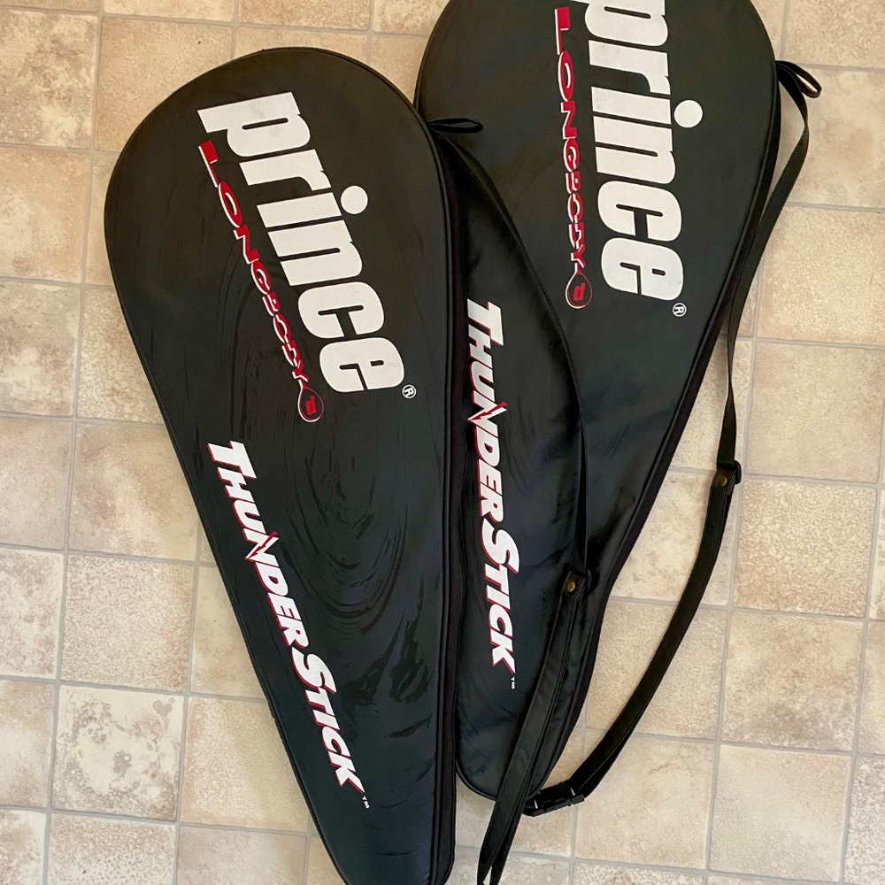 Two Prince Long-Body Tennis Racquet Bags (+2 Head Racquets) - Picture 6 of 8